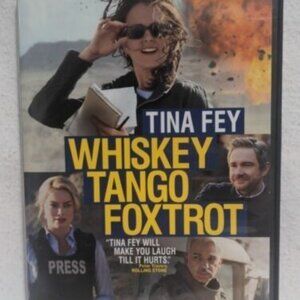 Whiskey Tango Foxtrot (DVD, 2016) - Good Condition - Tina Fey War Comedy Drama!
